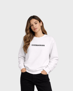 Signature Sweatshirt Blanc