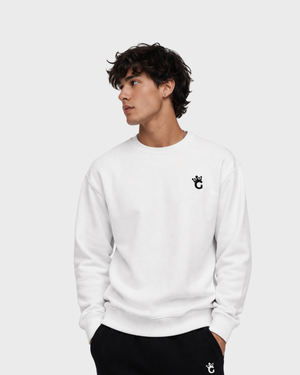 Mark Sweatshirt Blanc